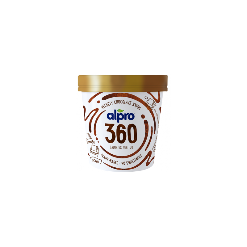 Alpro 360 Мороженое Velvety Chocolate Swirl 450 мл